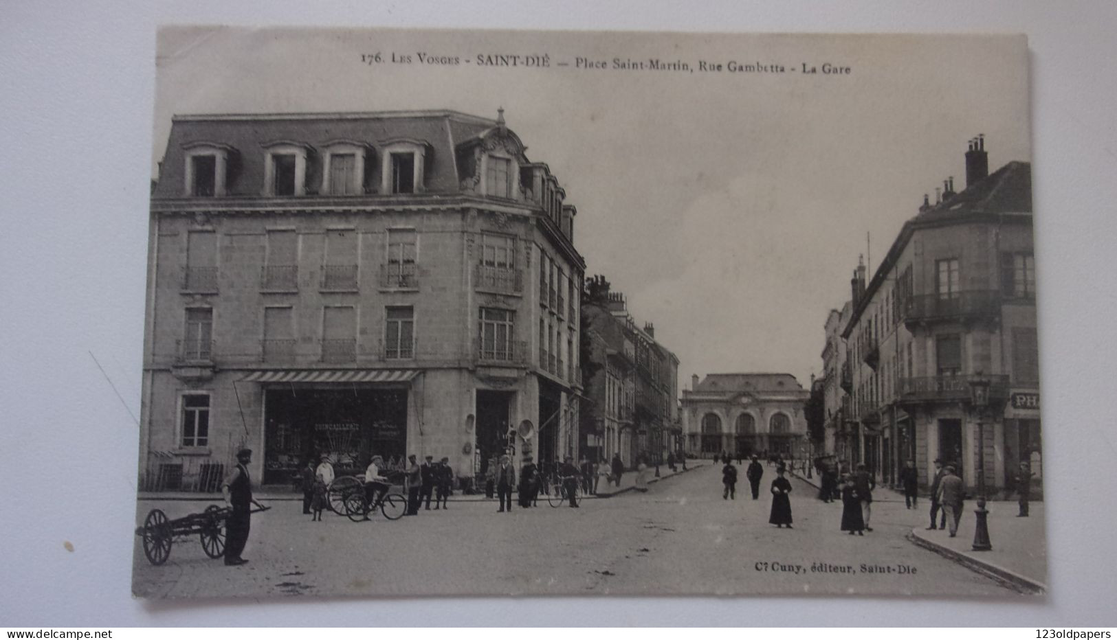 88  SAINT DIE  LA GARE GAMBETTA - Saint Die