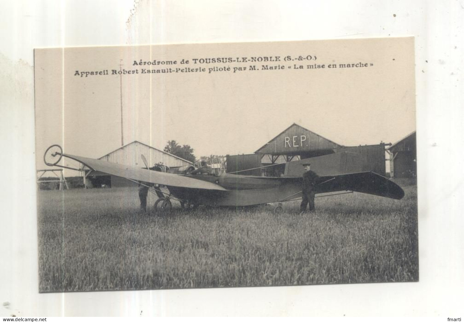 Aérodrome De Toussus Le Noble, Appareil Robert Esnault Pelterie - Toussus Le Noble