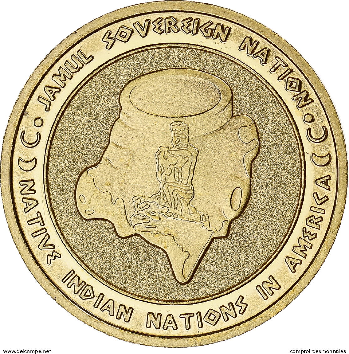 Monnaie, États-Unis, Dollar, 2023, Catawba Tribes.BE, SPL, Laiton - Commemoratives