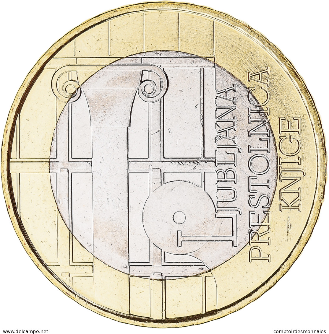 Slovénie, 3 Euro, UNESCO, 2010, FDC, FDC, Bimétallique, KM:95 - Slowenien