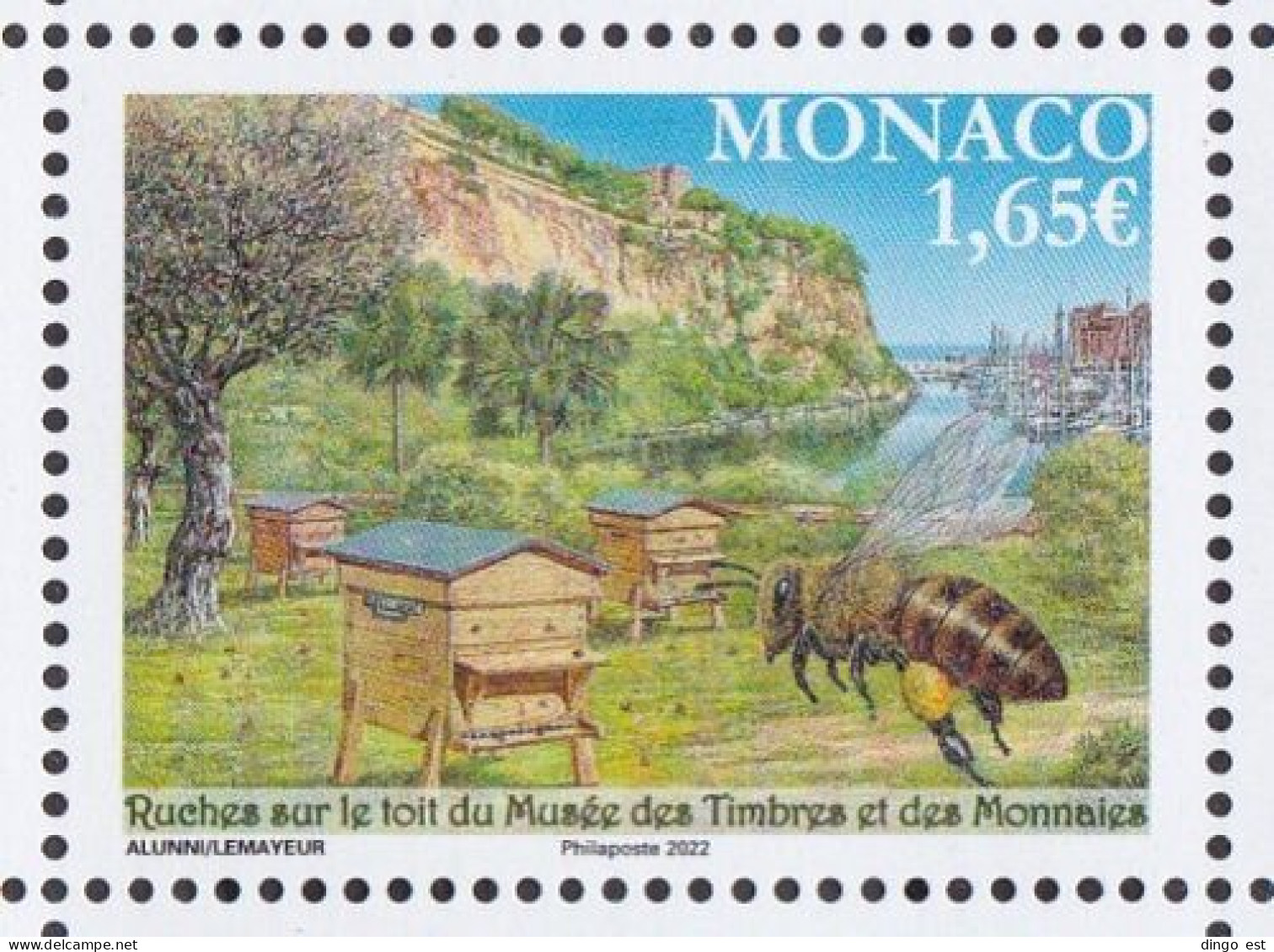 Monaco, Fauna, Bees, Beekeeping MNH / 2022 - Abeilles