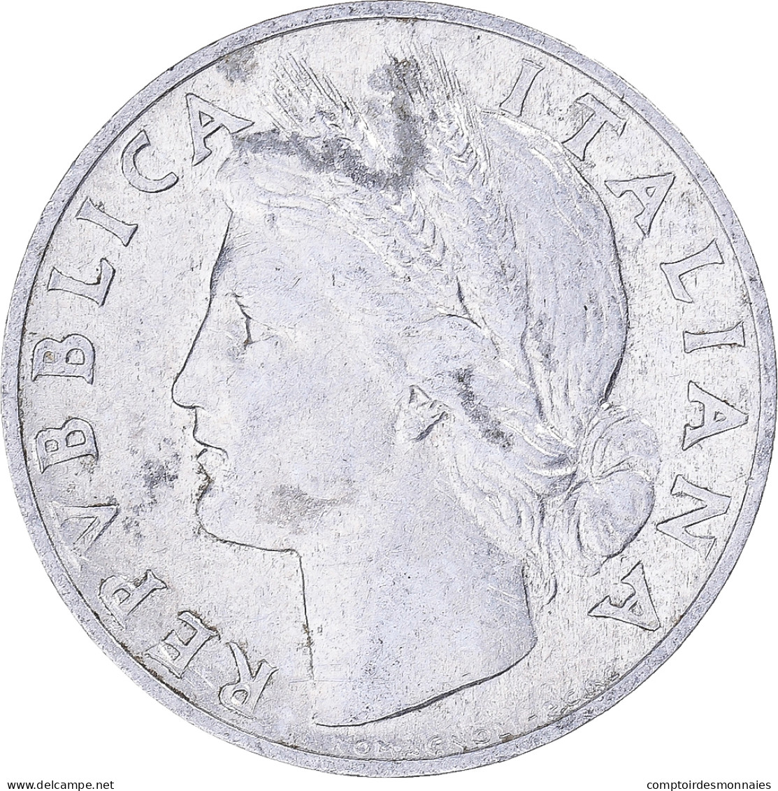 Monnaie, Italie, Lira, 1949, Rome, TB+, Aluminium, KM:87 - 1 Lira