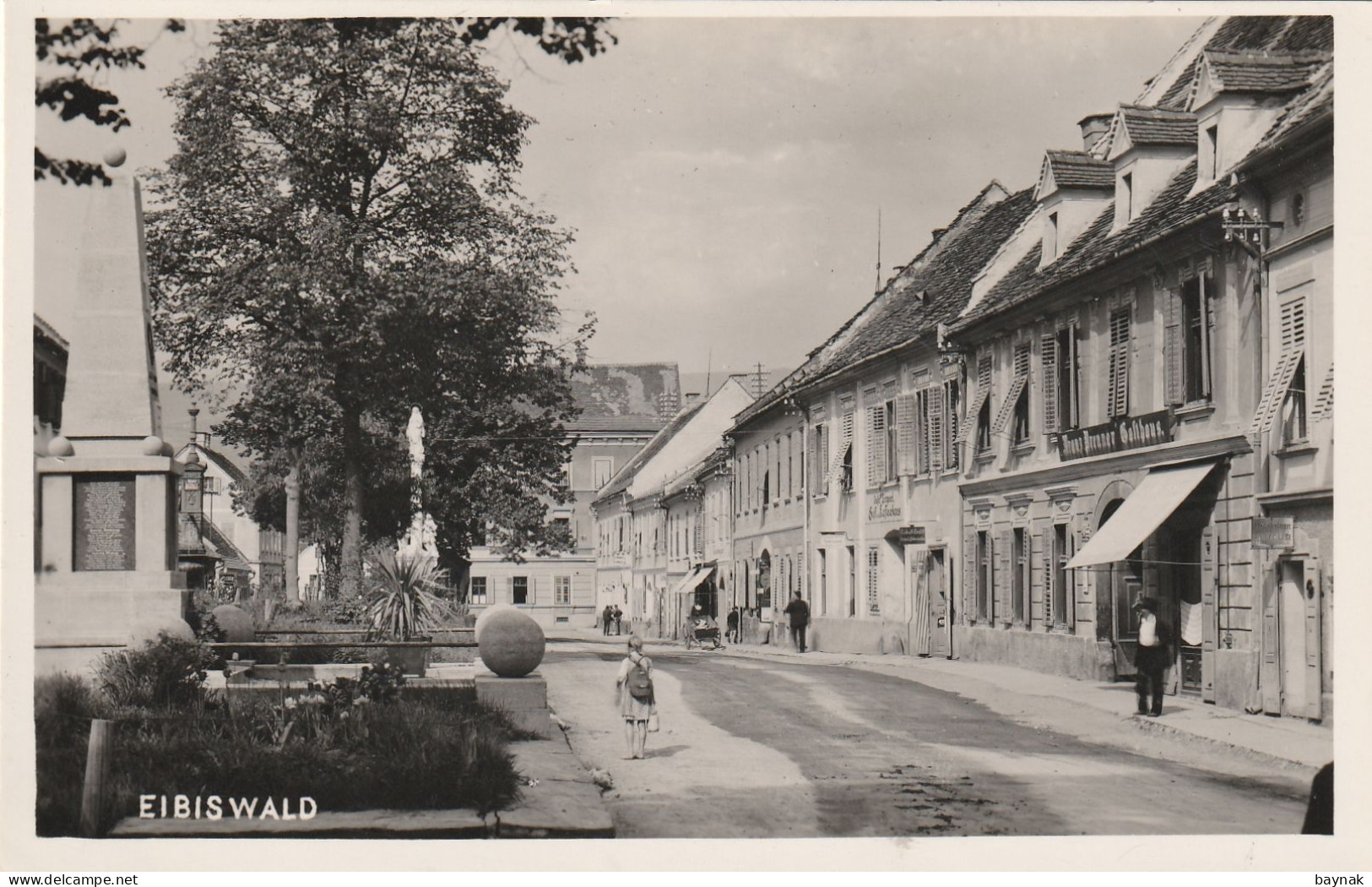 ST503   --  EIBISWAld  --  FRANZ BRENNER GASTHAUS, KAFEEHAUS, TABAK  --  REAL PHOTO PC - Eibiswald