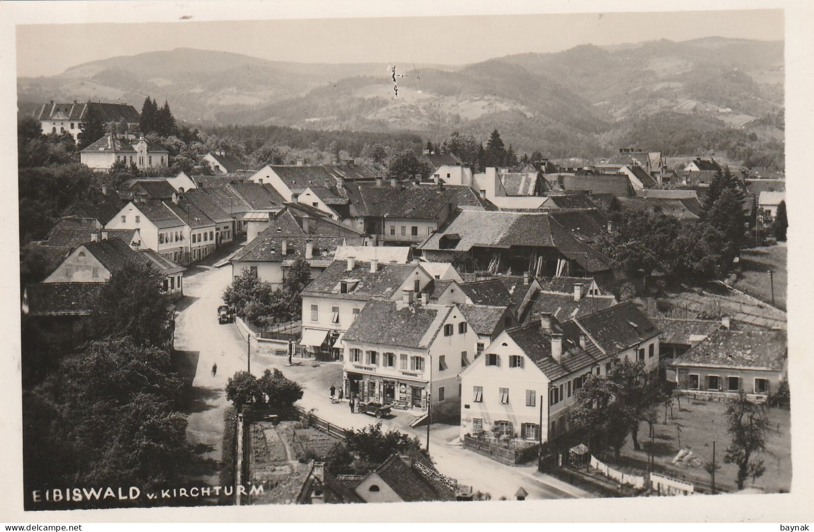 ST504   --  EIBISWAld  --  GUSTAV WIESER  WARENHAus --  REAL PHOTO PC - Eibiswald