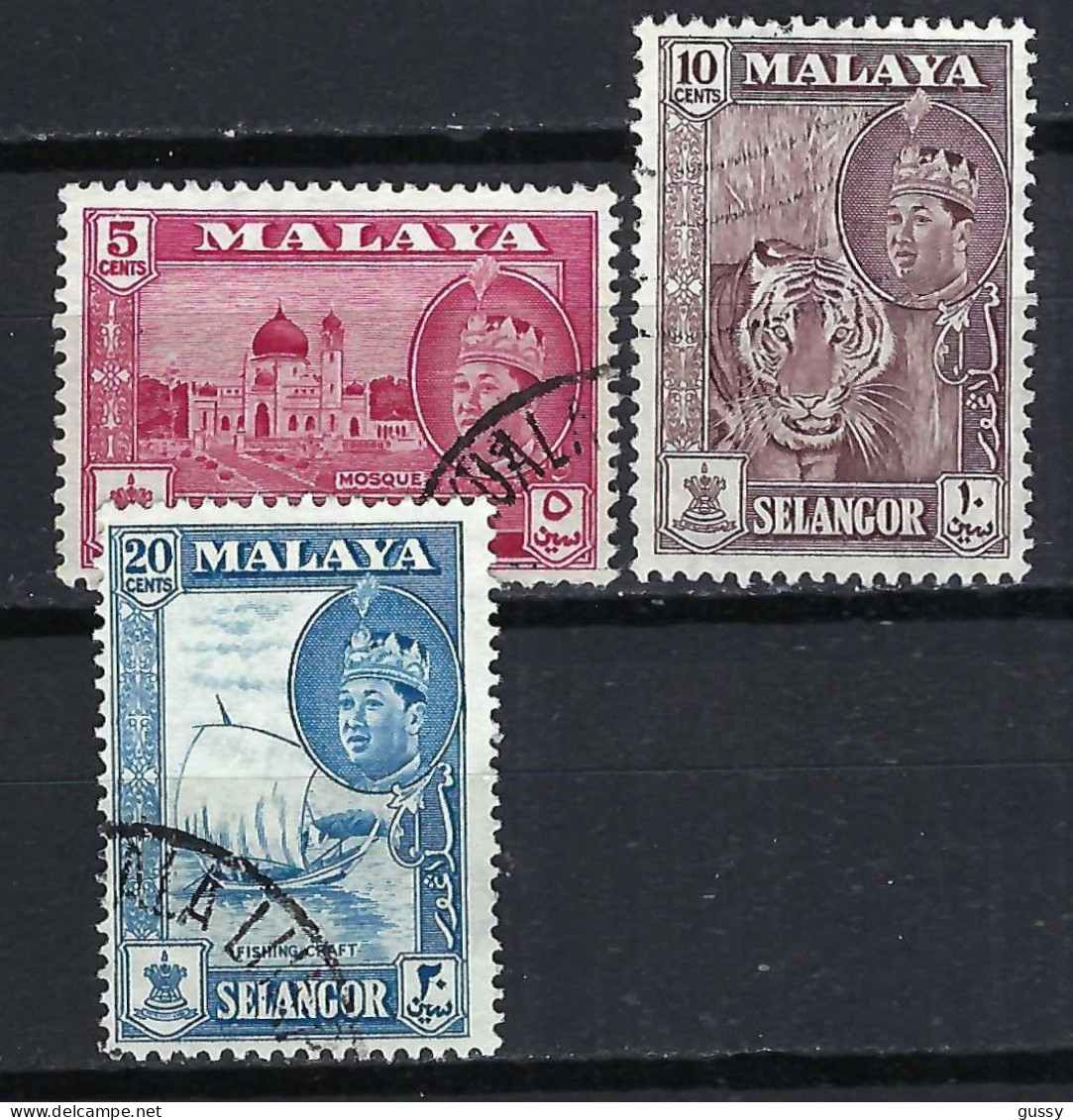 MALAISIE Selangor Ca,1950: Lot D' Obl. - Selangor