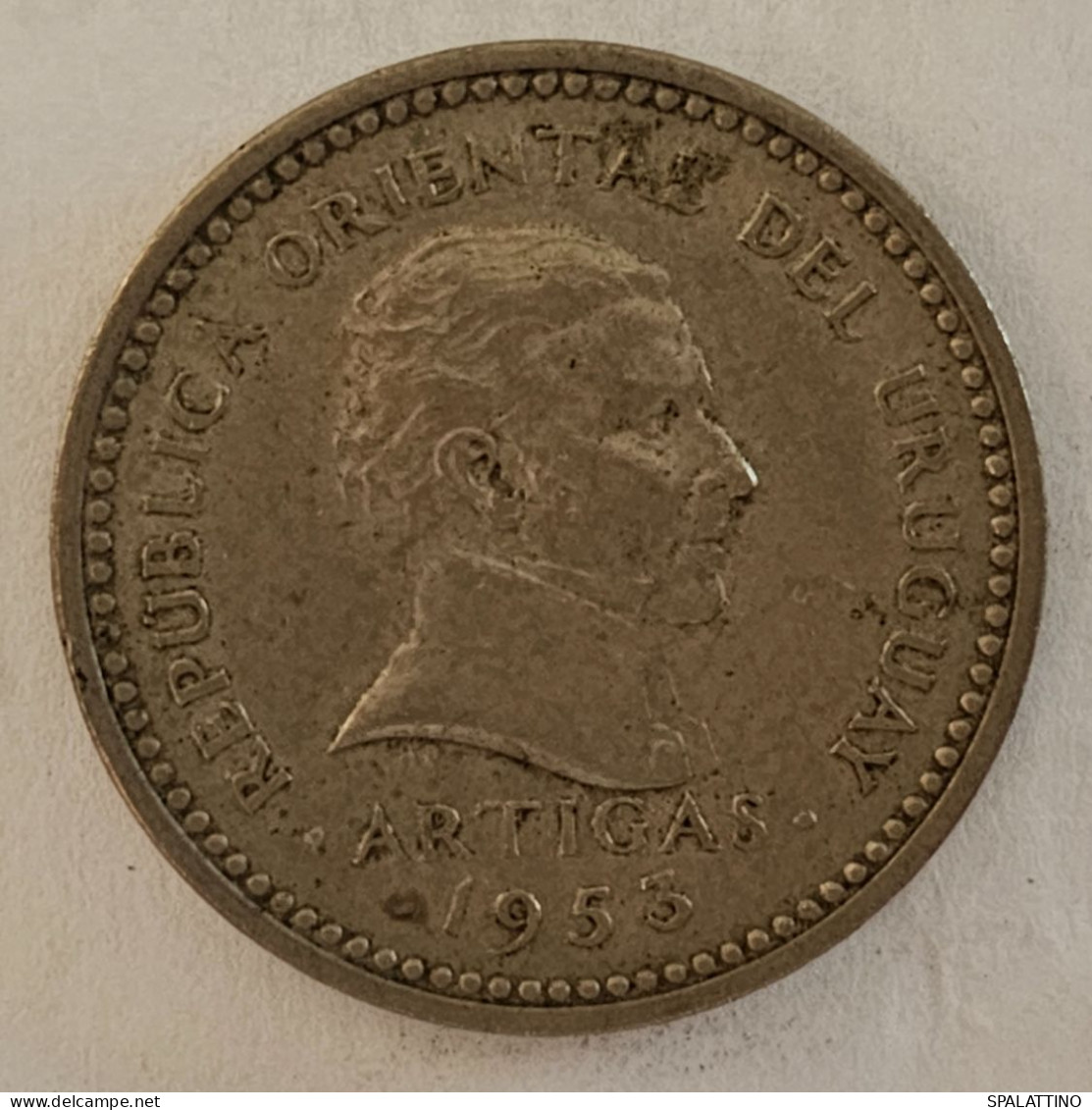 URUGUAY- 5 CENTESIMOS 1953. - Uruguay