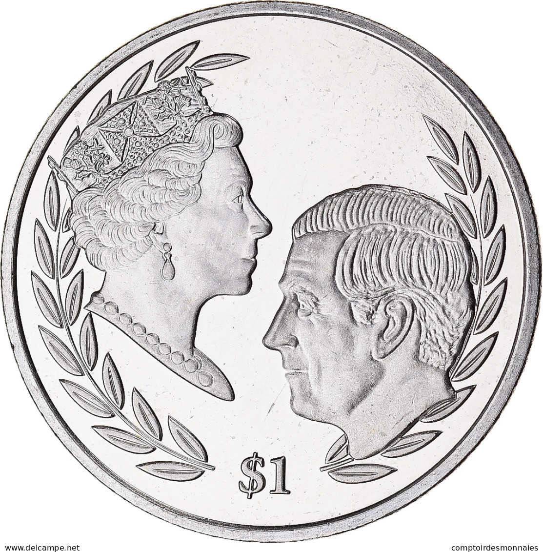 Monnaie, Sierra Leone, Dollar, 2022, Pobjoy Mint, Accession Of King Charles III - Sierra Leone