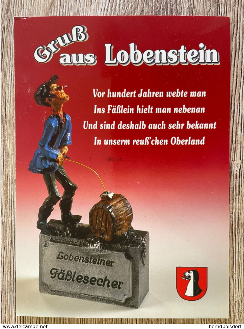 Ansichtskarte, Gruß Aus Lobenstein, Gelaufen - Lobenstein