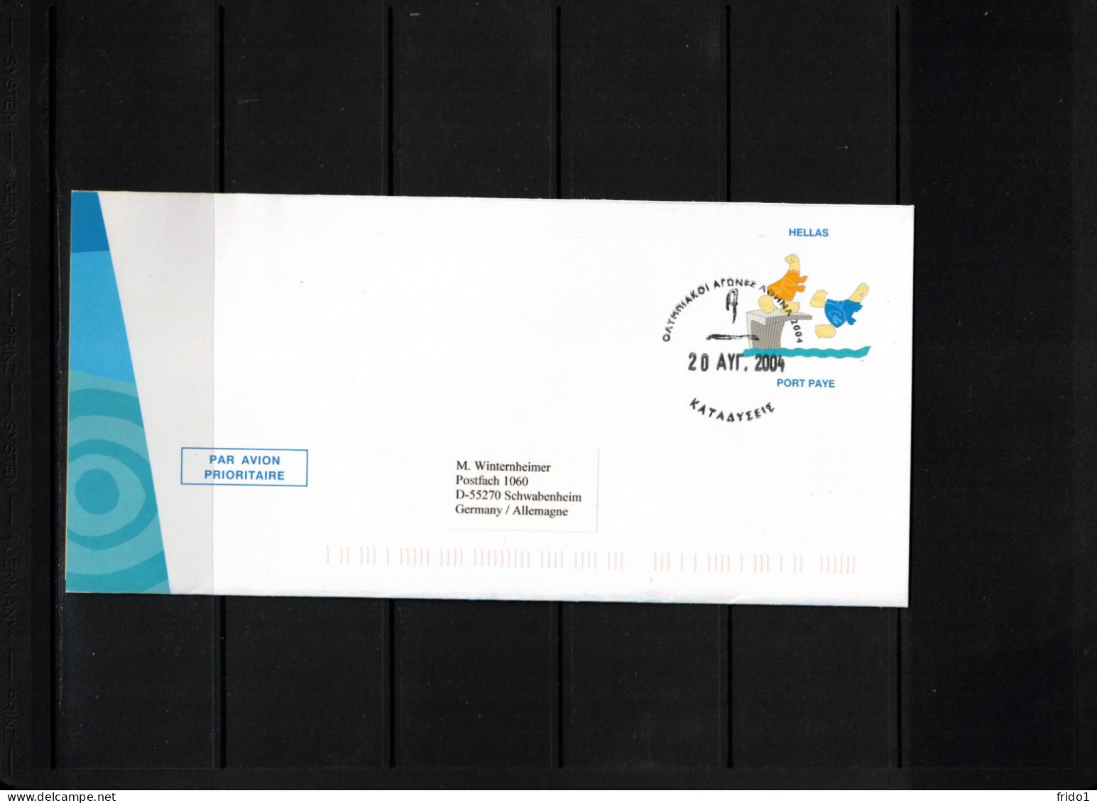 Greece 2004 Olympic Games Athens - Diving Interesting Postal Stationery Letter - Summer 2004: Athens