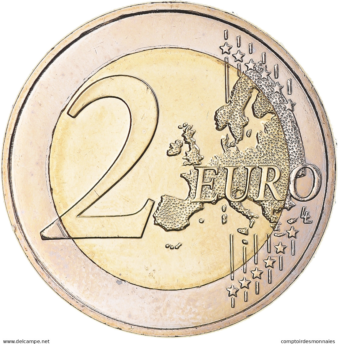 Malte, 2 Euro, Ġgantija Temples, 2016, Colorisé, SPL+, Bimétallique, KM:177 - Malta