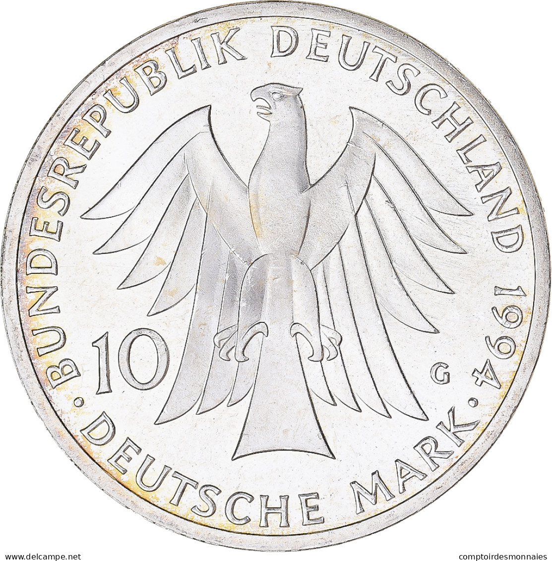 Monnaie, République Fédérale Allemande, 10 Mark, 1994, Karlsruhe, Germany - Mint Sets & Proof Sets