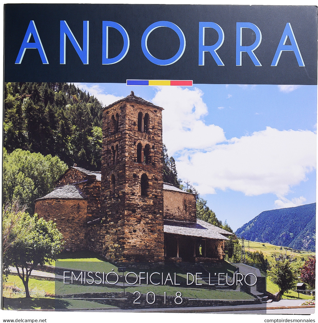 Andorre, 1 Cent To 2 Euro, 2018, BU, FDC - Andorra