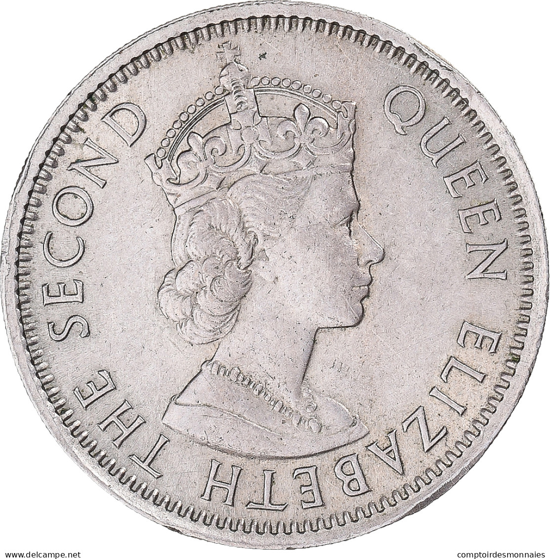 Monnaie, Nigéria, Elizabeth II, Shilling, 1961, TTB, Cupro-nickel, KM:5 - Nigeria