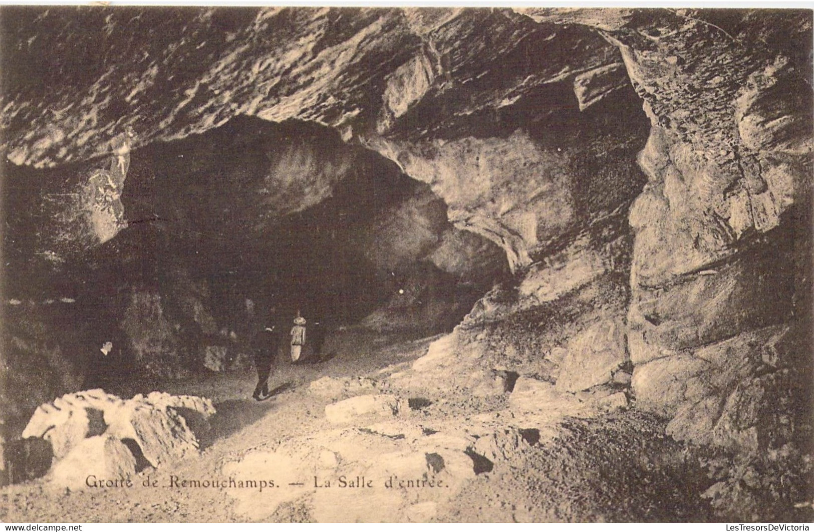 BELGIQUE - Grotte De Remouchamps - La Salle D'entrée - Carte Postale Ancienne - Aywaille