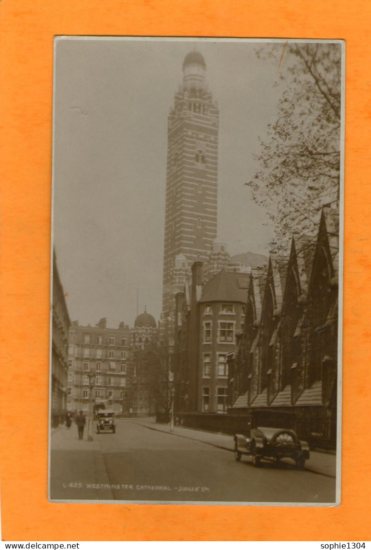 Carte-Photo - WESTMINSTER CATHEDRAL  ...1927 - Otros & Sin Clasificación