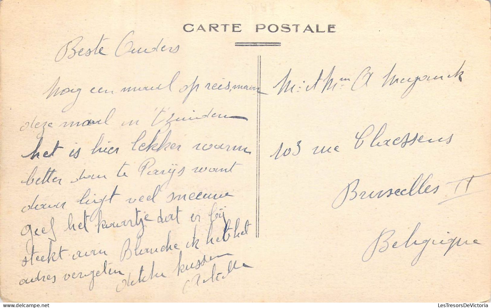 FRANCE - 47 - Cancon - Place De La Bascule Et La Calvaire - Carte Postale Ancienne - Autres & Non Classés
