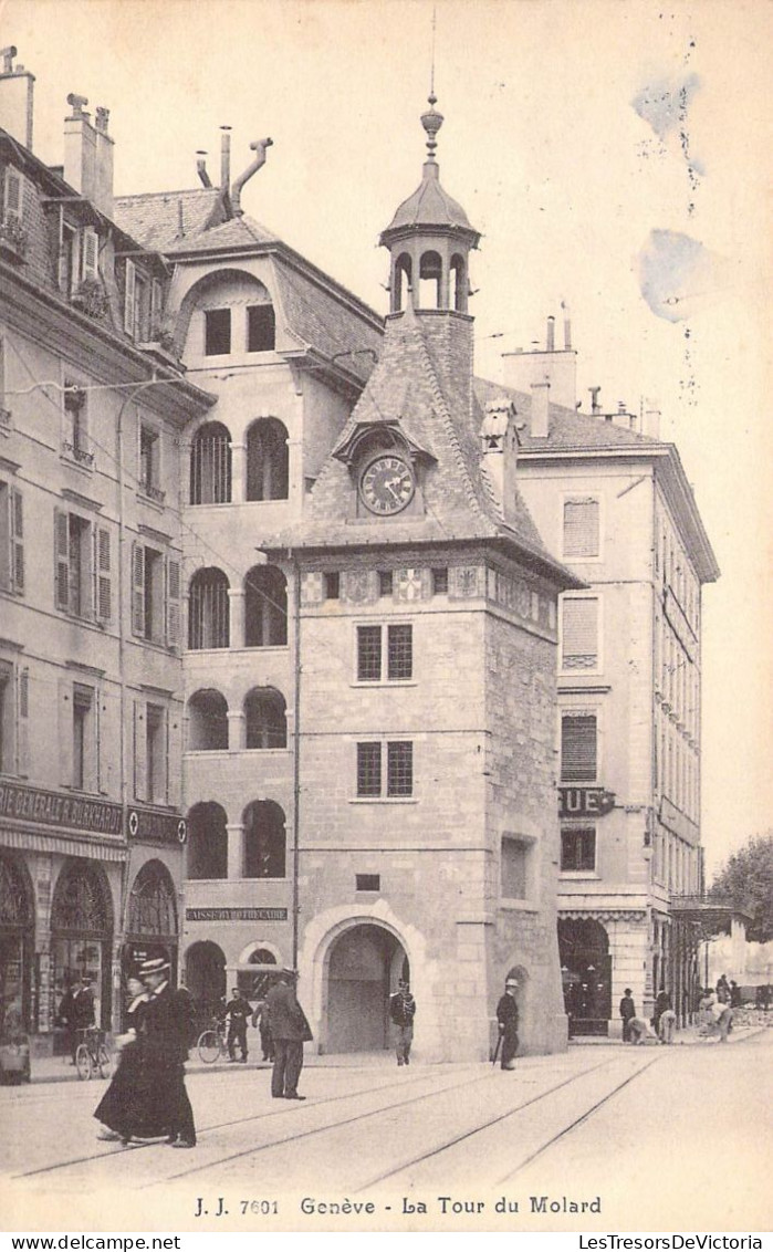 SUISSE - Genève - La Tour Du Molard - Carte Postale Ancienne - Genève