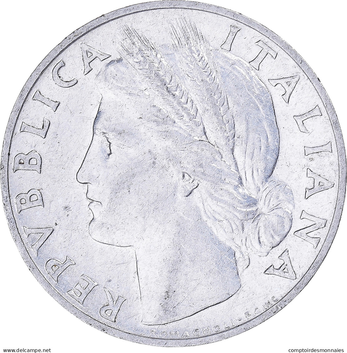 Monnaie, Italie, Lira, 1948, Rome, TTB, Aluminium, KM:87 - 1 Lire