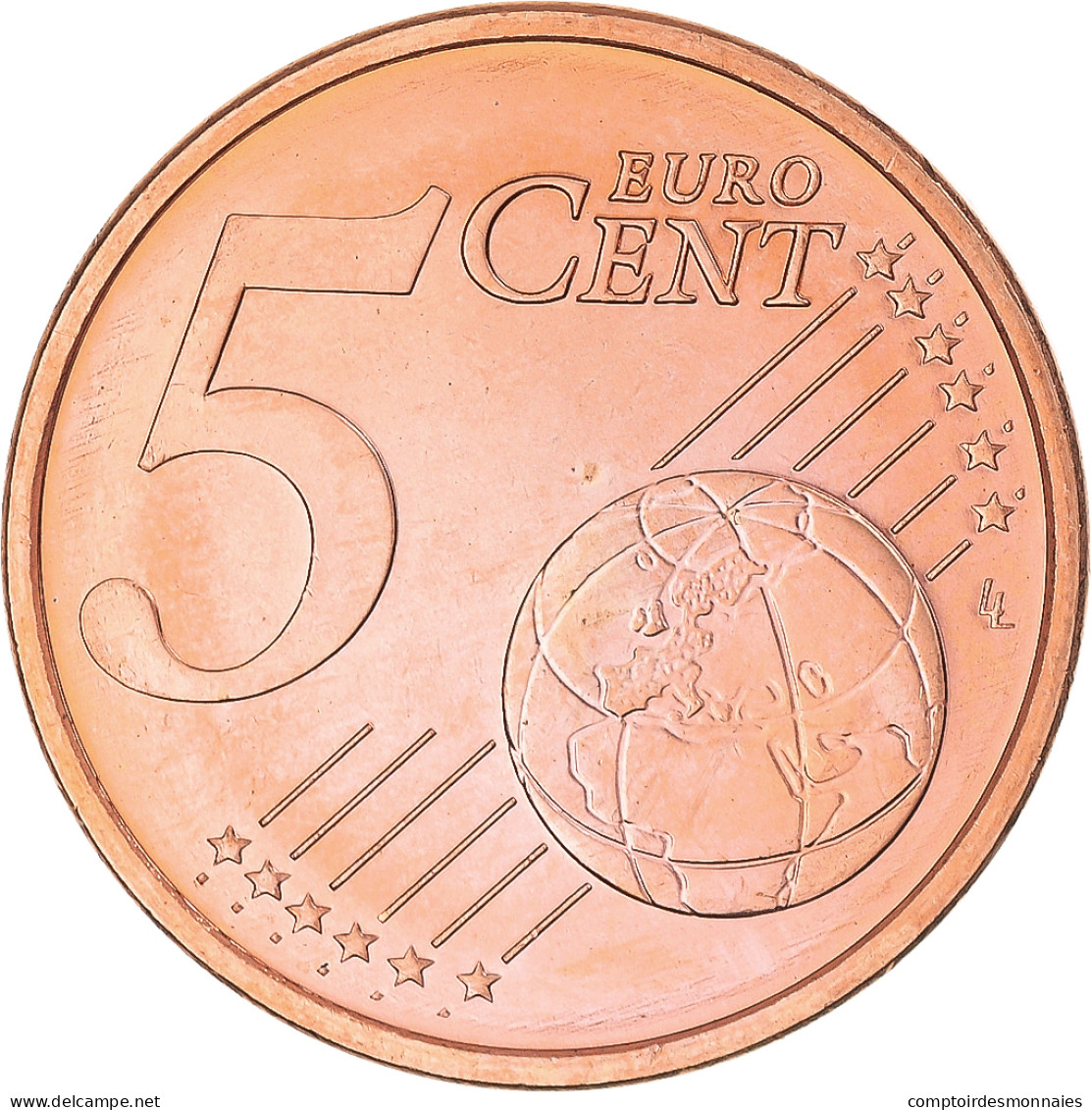 Malte, 5 Euro Cent, 2008, Paris, SUP+, Cuivre Plaqué Acier, KM:127 - Malta