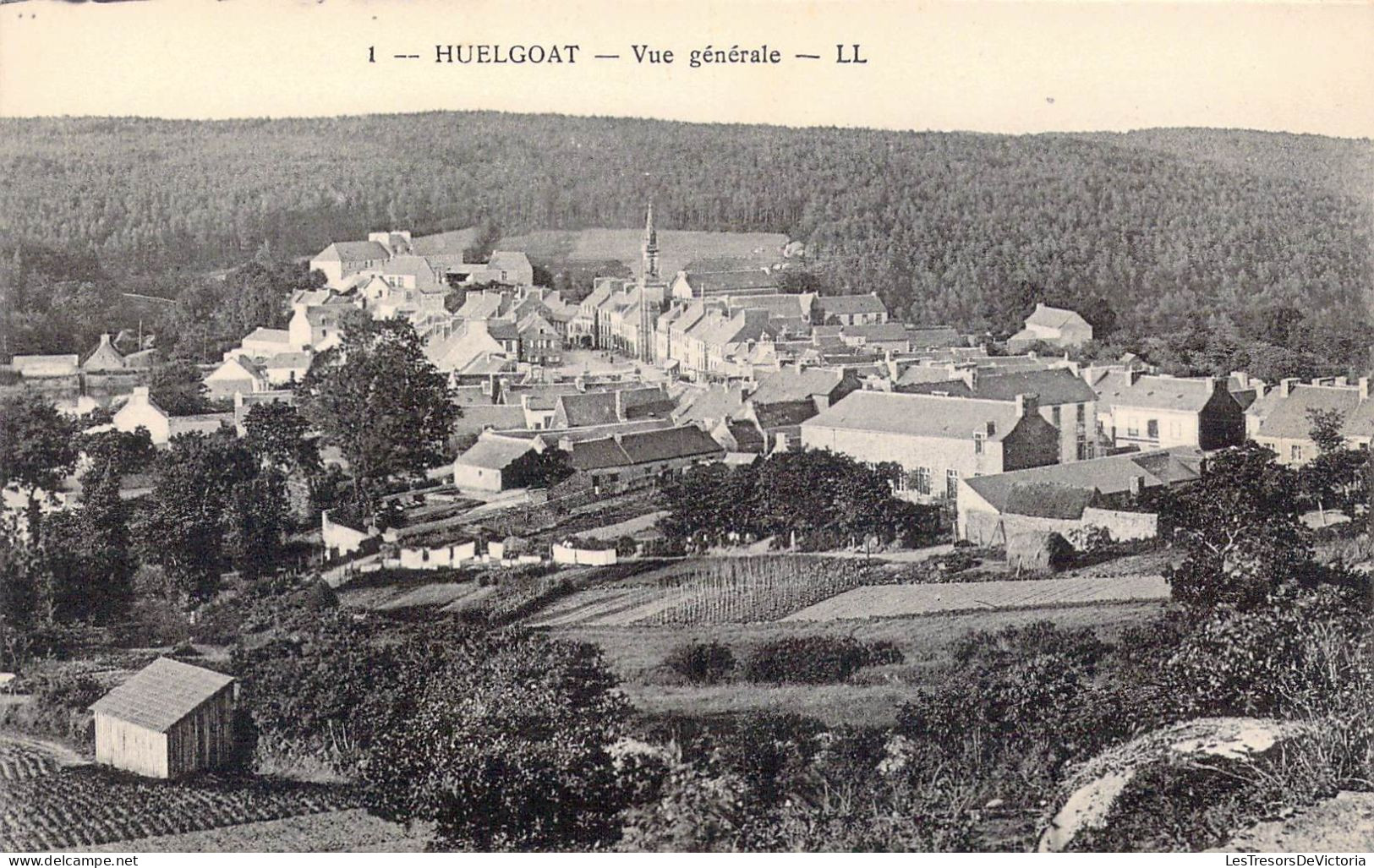 FRANCE - 29 - Huelgoat - Vue Générale - Carte Postale Ancienne - Huelgoat