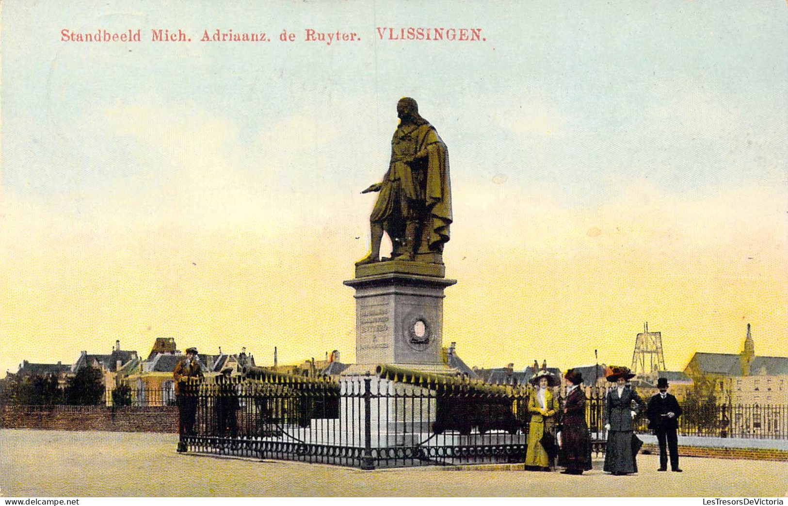 PAYS-BAS - Vlissingen - Standbeeld Mich - Adriaanz De Ruyter - Carte Postale Ancienne - Vlissingen