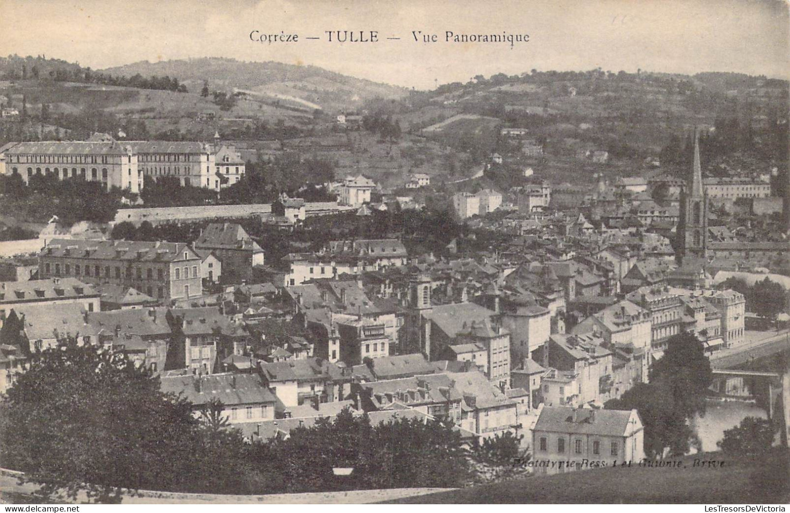 FRANCE - 19 - Tulle - Vue Panoramique - Carte Postale Ancienne - Tulle