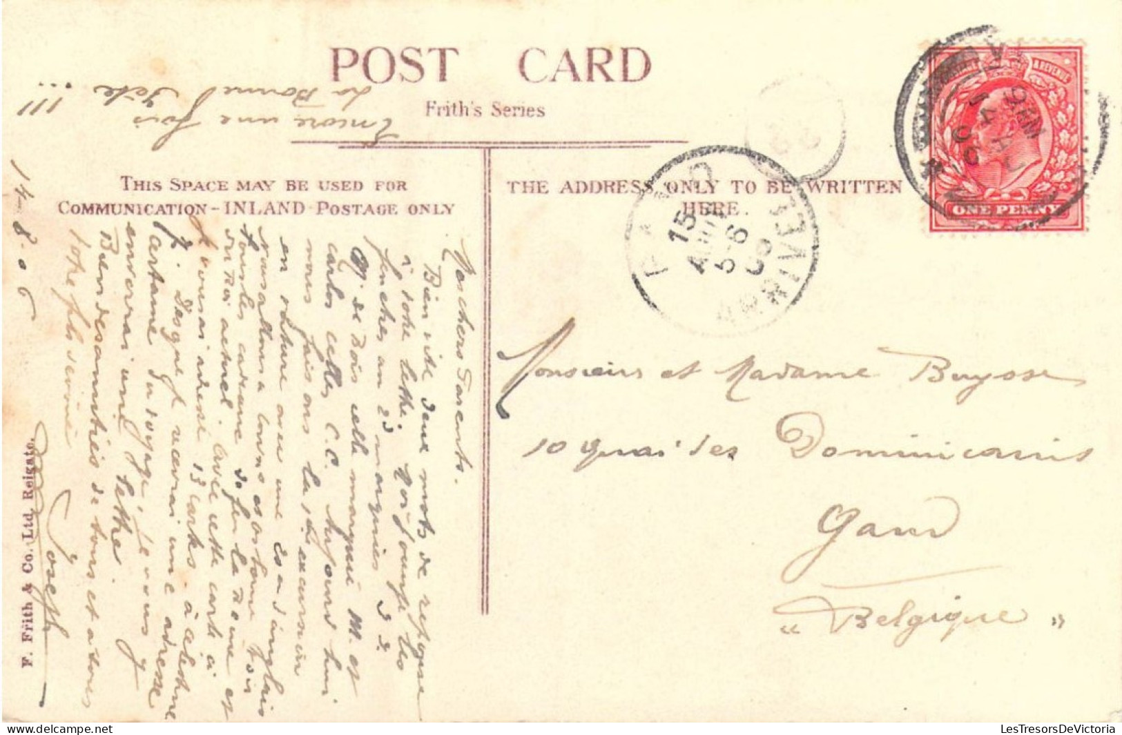 ANGLETERRE - Ventnor - Clarendon Boarding House - Carte Postale Ancienne - Ventnor