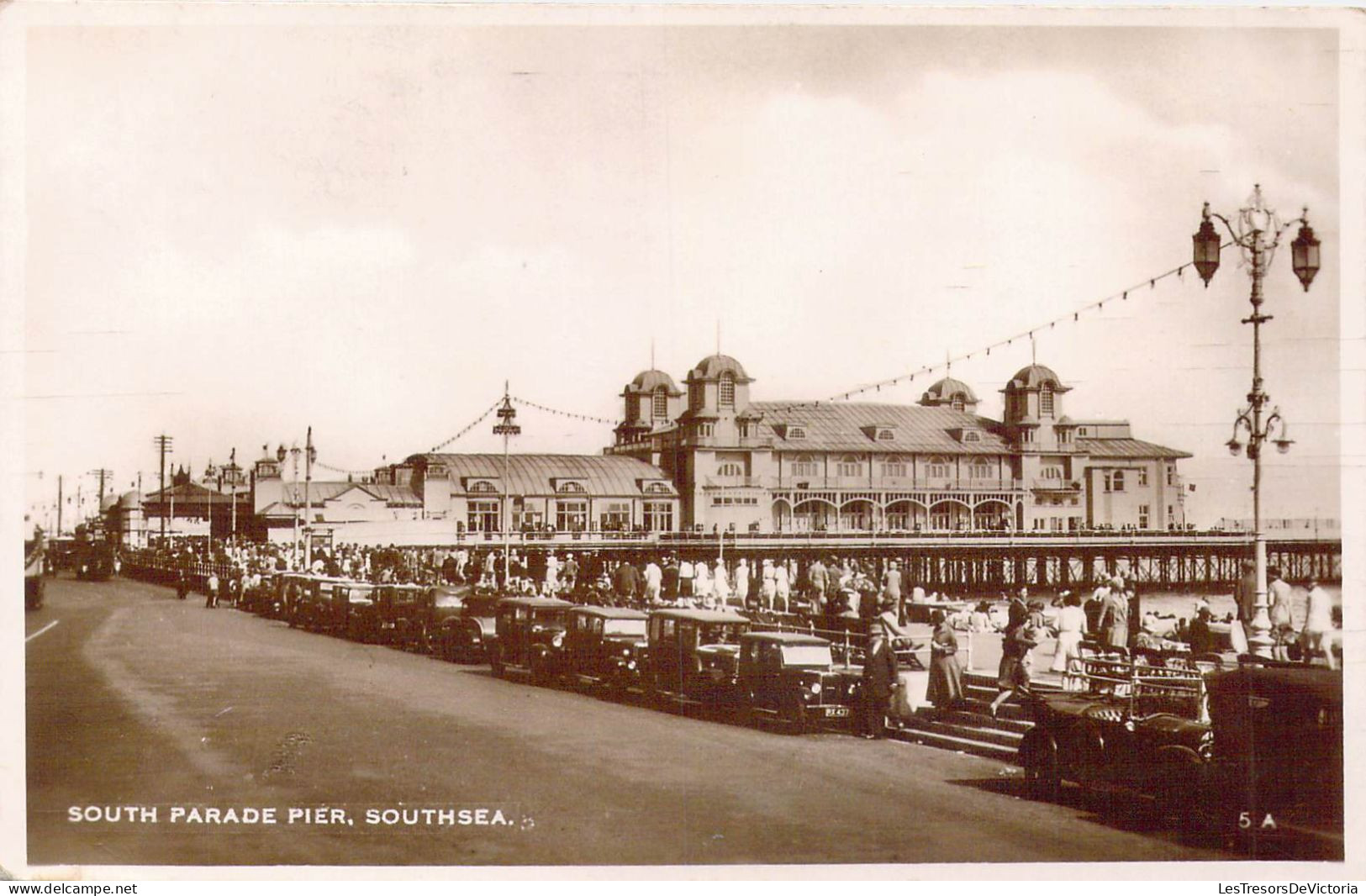 ANGLETERRE - Southsea - South Parade Pier - Carte Postale Ancienne - Southsea