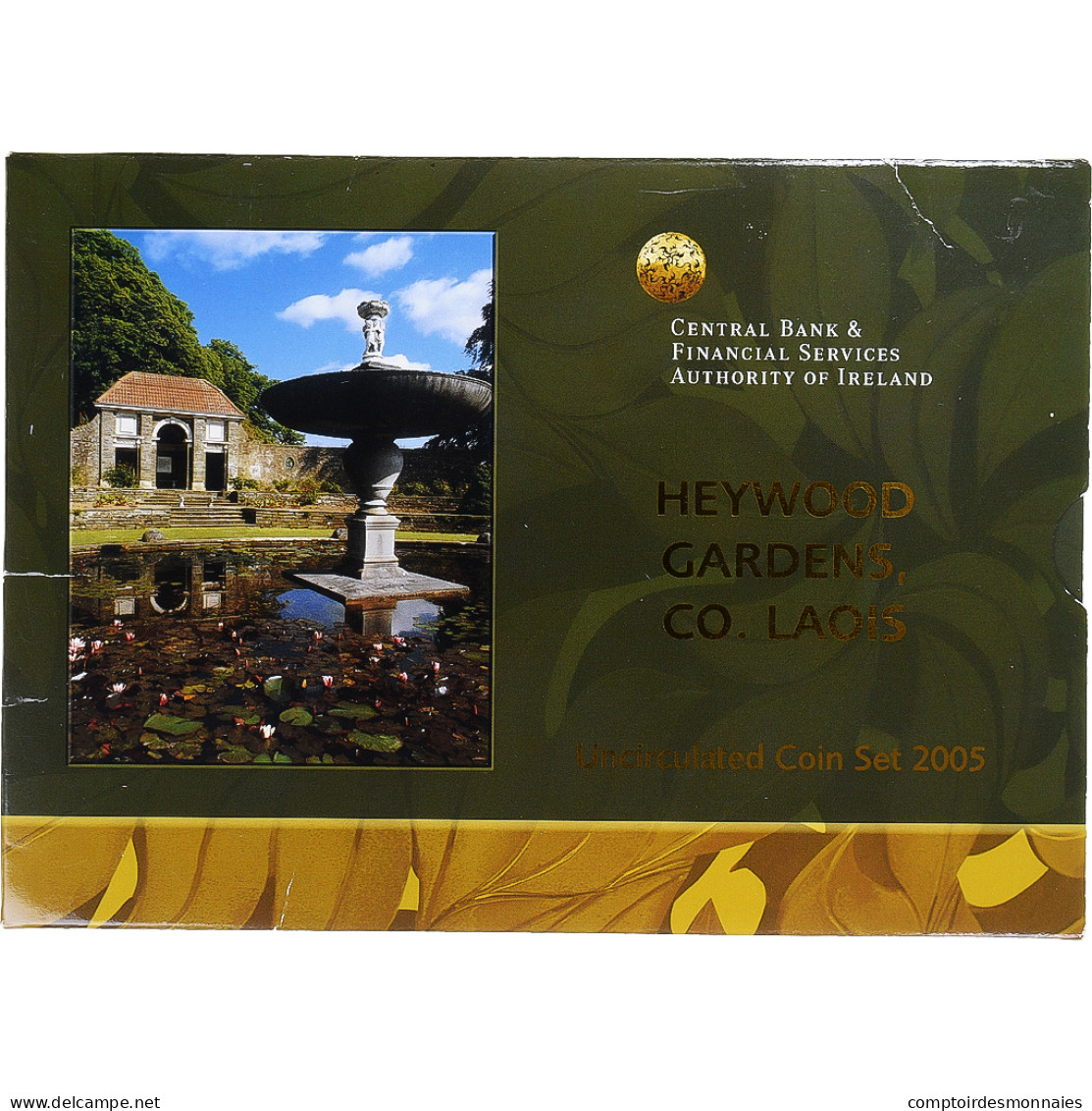 République D'Irlande, Coffret, 2005, Sandyford, 1c à 2€, FDC - Ireland