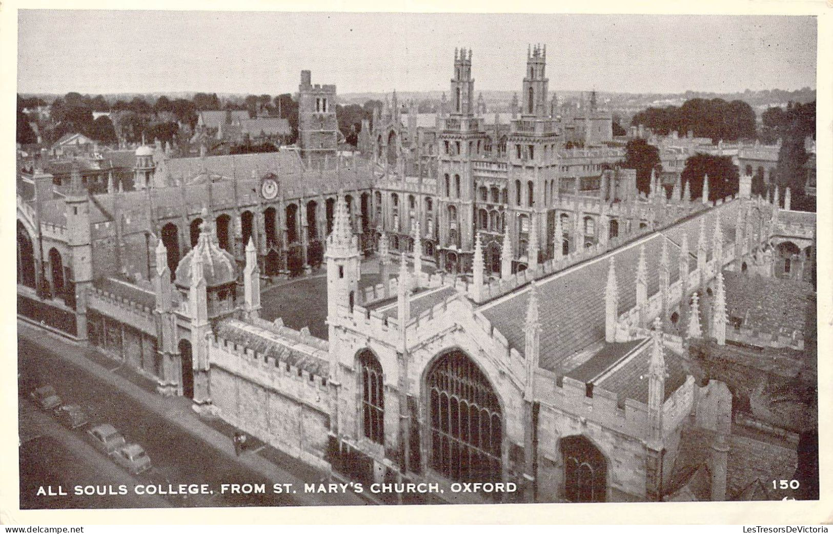 ANGLETERRE - Oxford - All Souls College - From St Mary's Church - Carte Postale Ancienne - Oxford