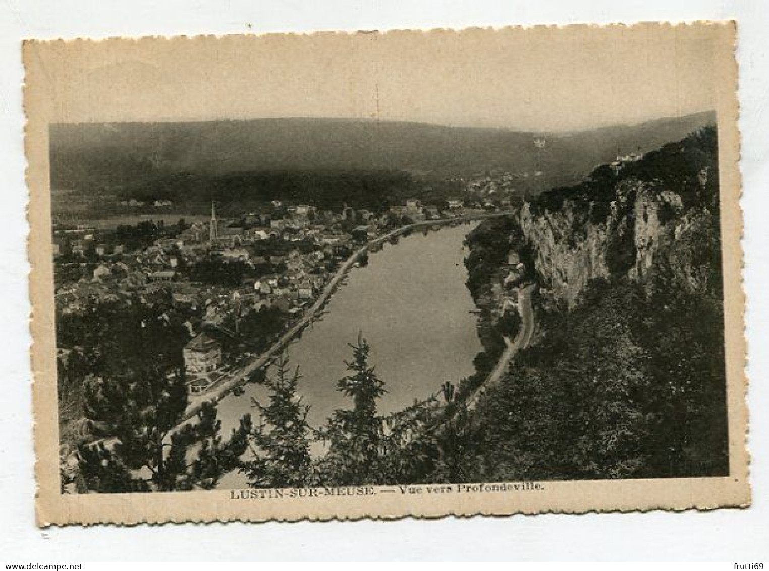 AK 143463 BELGIUM - Lustin-sur-Meuse - Vue Vers Profondeville - Profondeville