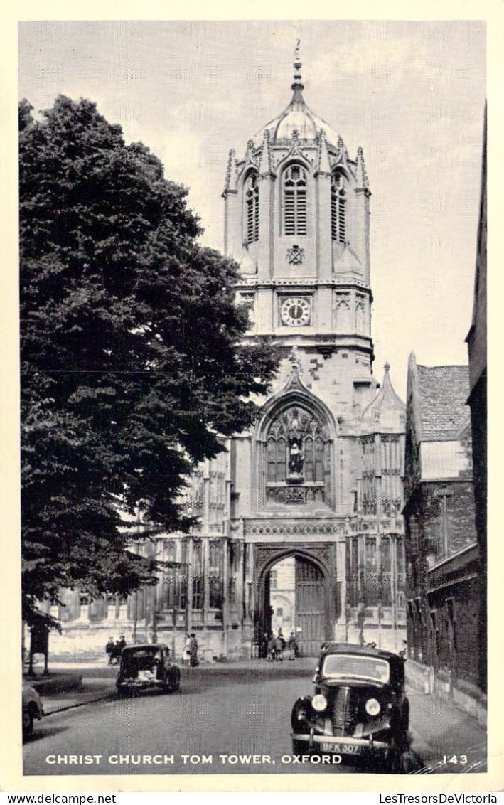 ANGLETERRE - Oxford - Christ Church Tom Tower - Carte Postale Ancienne - Oxford