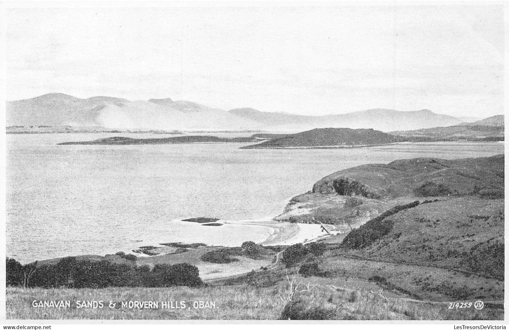 ECOSSE - Oban - Ganavan Sands & Morvern Hills - Carte Postale Ancienne - Argyllshire