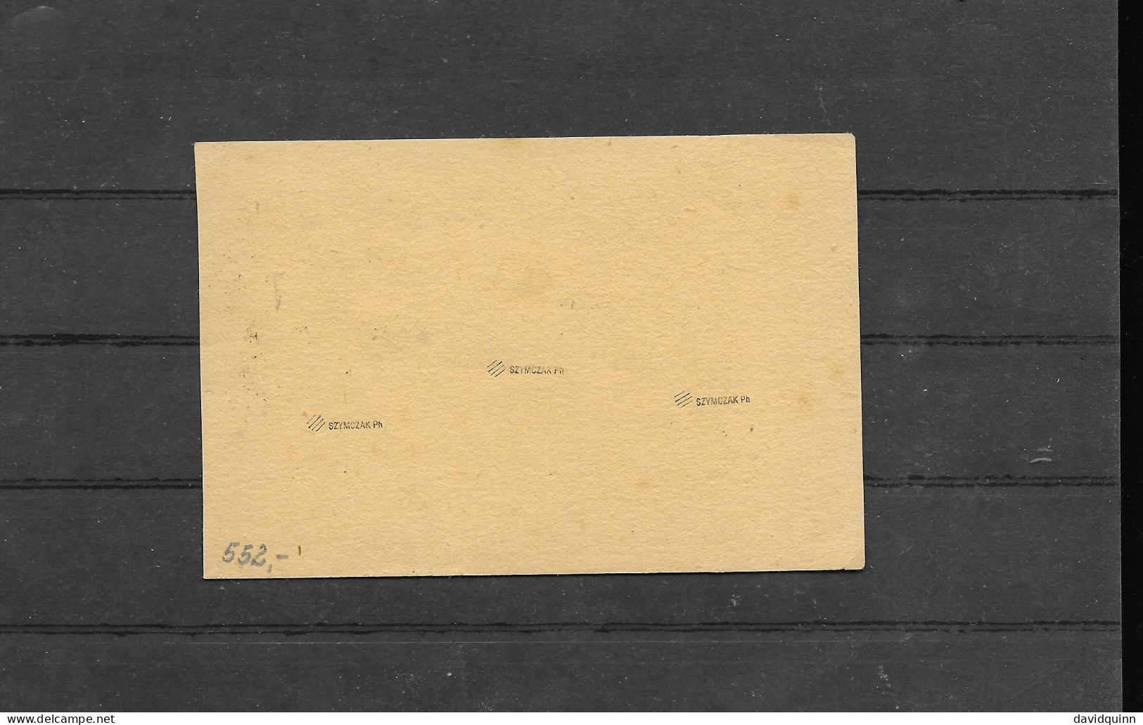 Woldenberg 11C 1943 Copernicus Set On Card - Prisoner Camps