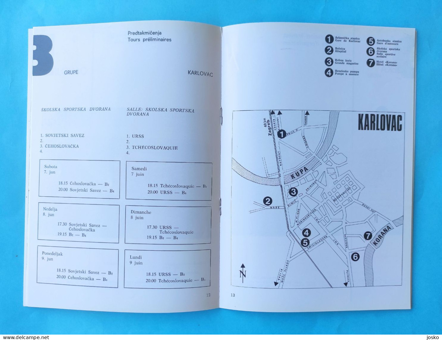 FIBA EuroBasket 1975 (European Basketball Championship '75.) Old Rare Official Programme * Pallacanestro Baloncesto - Bücher