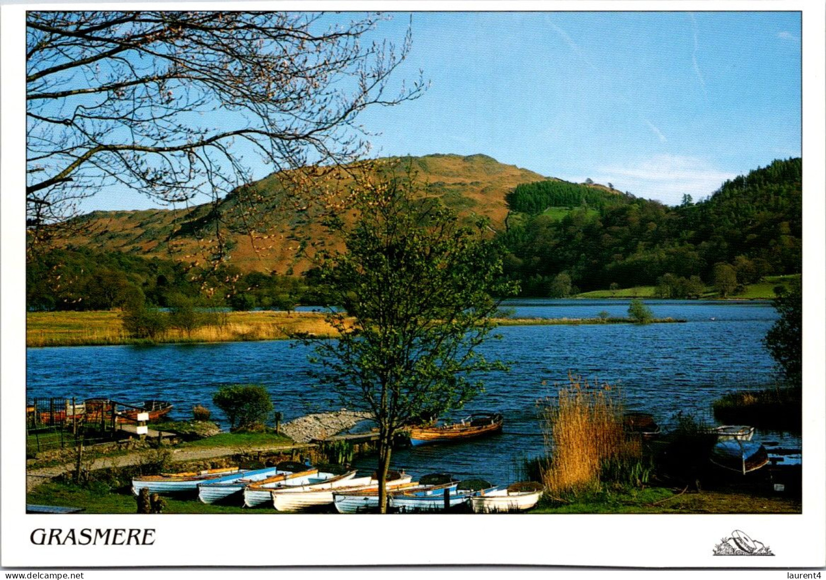 5-7-2023 (1 S 25) UK - Grasmere (2 Postcards) - Grasmere