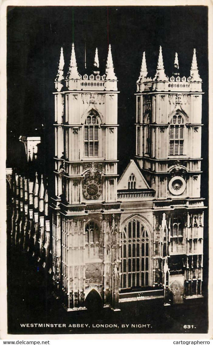 England London Westminster Abbey Nocturnal Aspect - Westminster Abbey