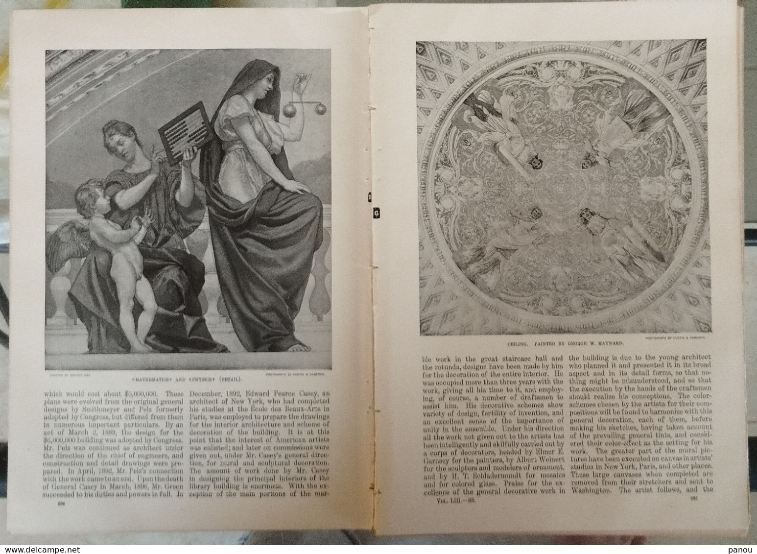 THE CENTURY MAGAZINE, 1897. NATION'S LIBRARY. CONGRESSIONAL LIBRARY. GRANT. INAUGURATION. NELSON AT TRAFALGARN - Andere & Zonder Classificatie