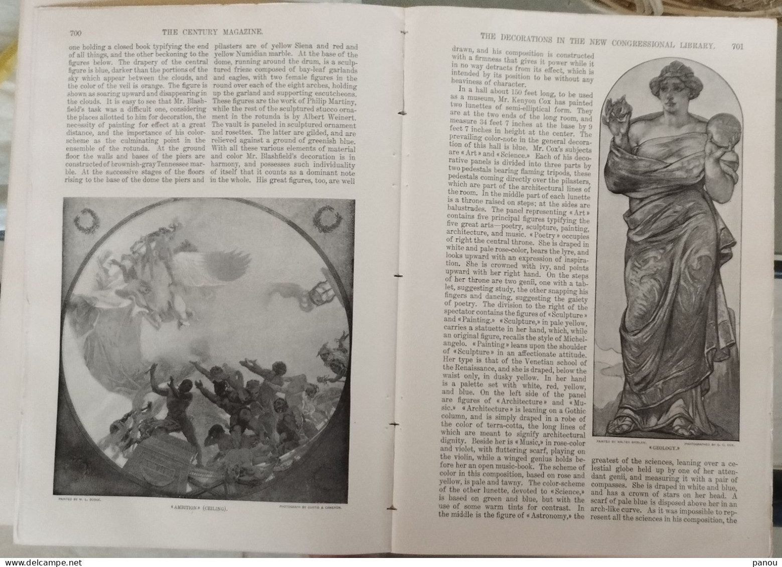 THE CENTURY MAGAZINE, 1897. NATION'S LIBRARY. CONGRESSIONAL LIBRARY. GRANT. INAUGURATION. NELSON AT TRAFALGARN