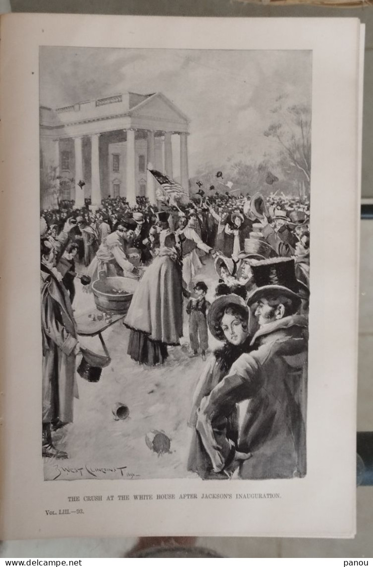 THE CENTURY MAGAZINE, 1897. NATION'S LIBRARY. CONGRESSIONAL LIBRARY. GRANT. INAUGURATION. NELSON AT TRAFALGARN