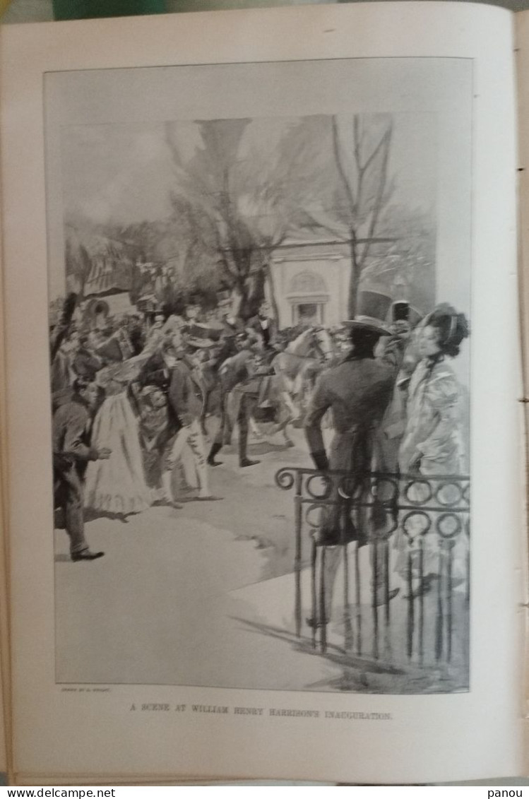 THE CENTURY MAGAZINE, 1897. NATION'S LIBRARY. CONGRESSIONAL LIBRARY. GRANT. INAUGURATION. NELSON AT TRAFALGARN