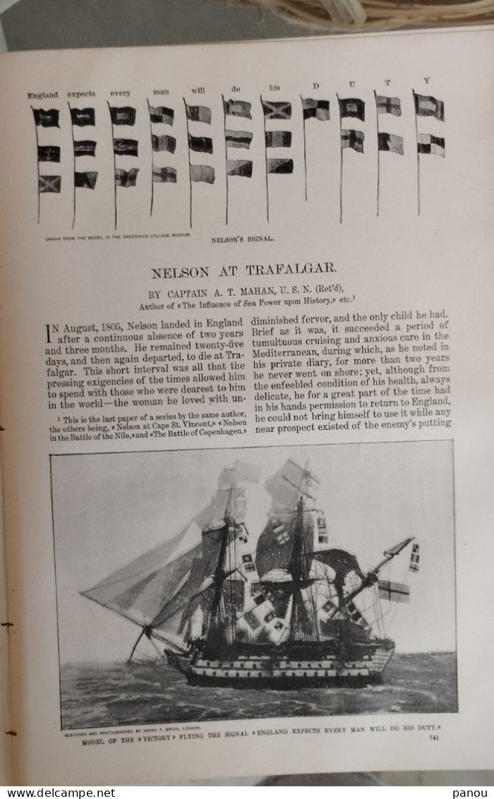 THE CENTURY MAGAZINE, 1897. NATION'S LIBRARY. CONGRESSIONAL LIBRARY. GRANT. INAUGURATION. NELSON AT TRAFALGARN