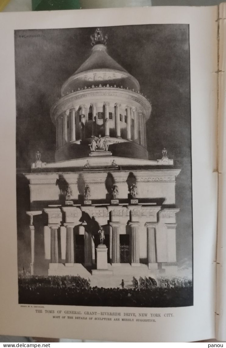 THE CENTURY MAGAZINE, 1897. OLD GEORGETOWN. CAMPAIGNING WITH GRANT. THE TOMB OF GENERAL GRANT - Other & Unclassified