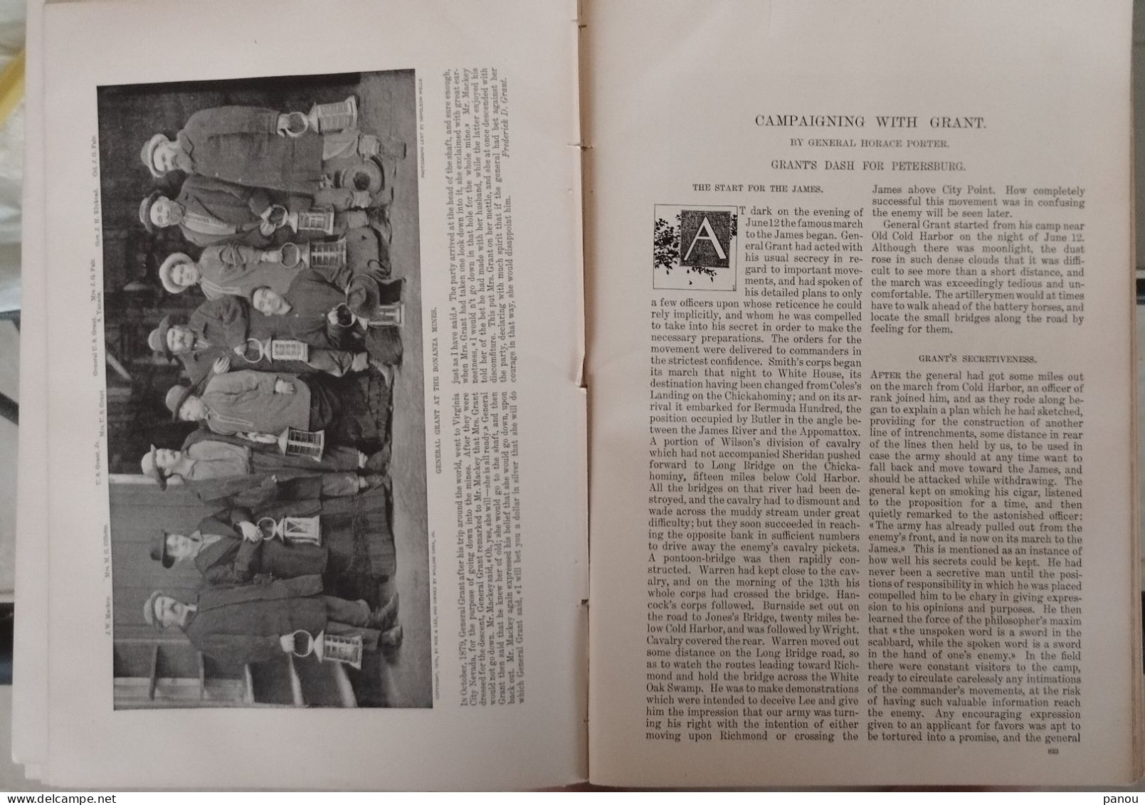 THE CENTURY MAGAZINE, 1897. OLD GEORGETOWN. CAMPAIGNING WITH GRANT. THE TOMB OF GENERAL GRANT - Other & Unclassified