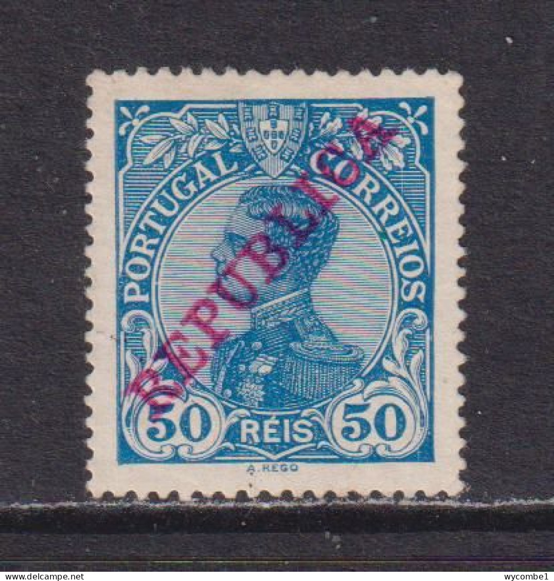 PORTUGAL - 1910 50r Mint No Gum - Unused Stamps