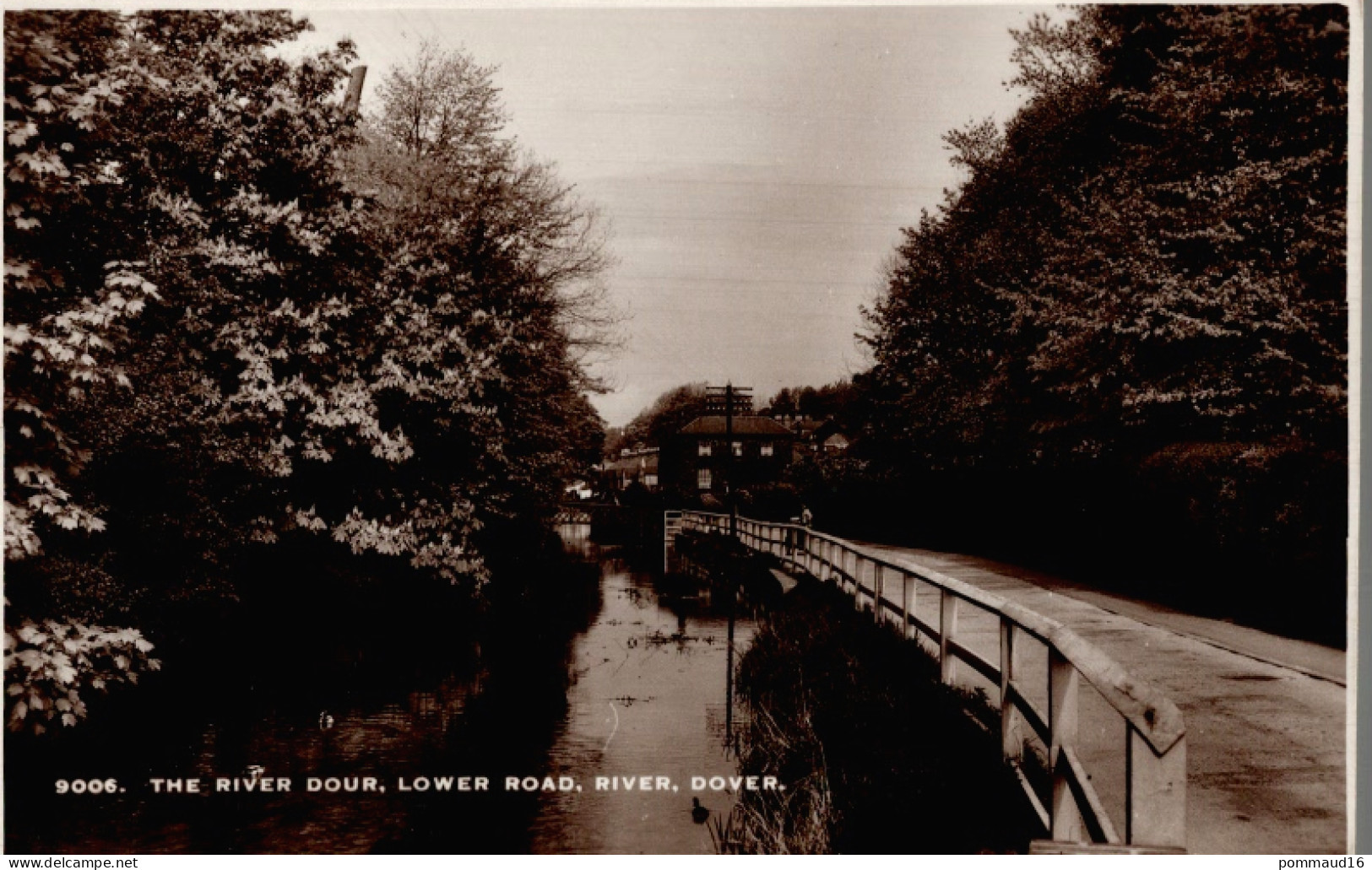 CPSM The River Dour, Lower Road River Dover - Dover