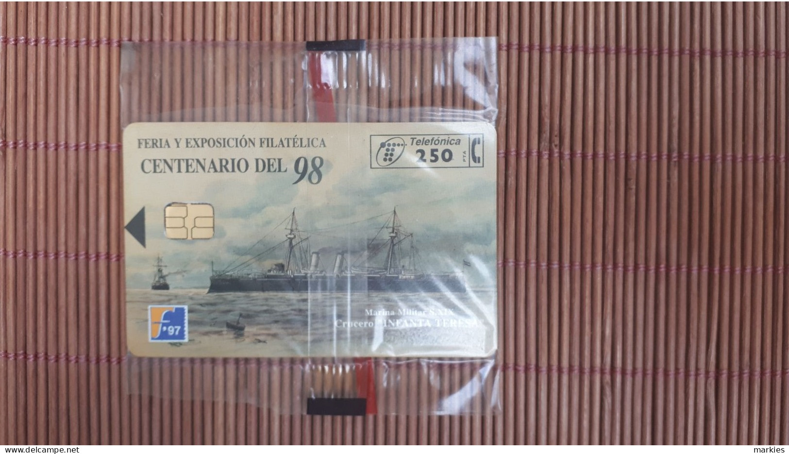 Phonecard Boat New With Blister Only 6000 EX Made Rare ! - Schiffe