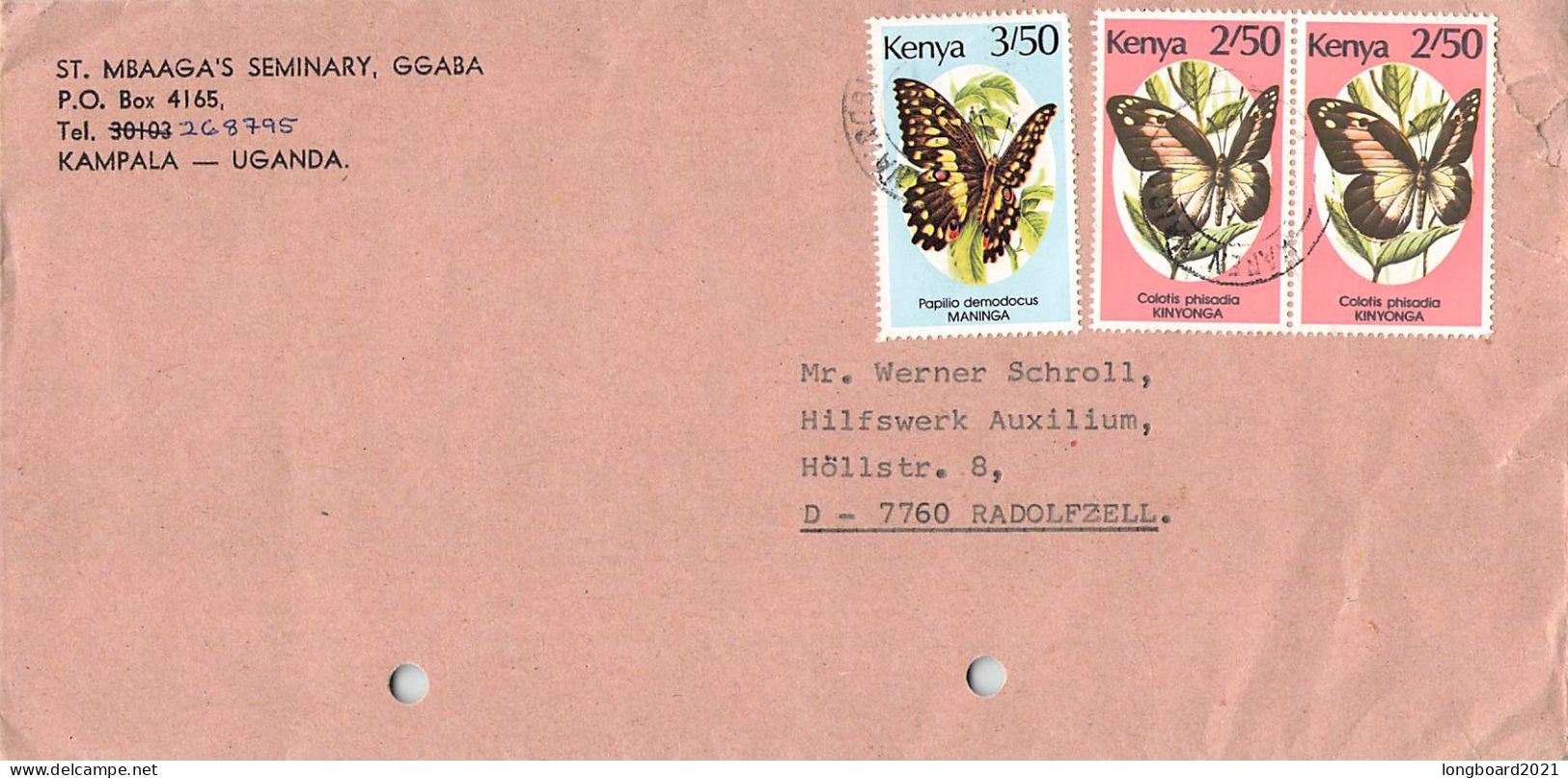 UGANDA - MAIL KAMPALA > RADOLFZELL/DE / *338 - Uganda (1962-...)