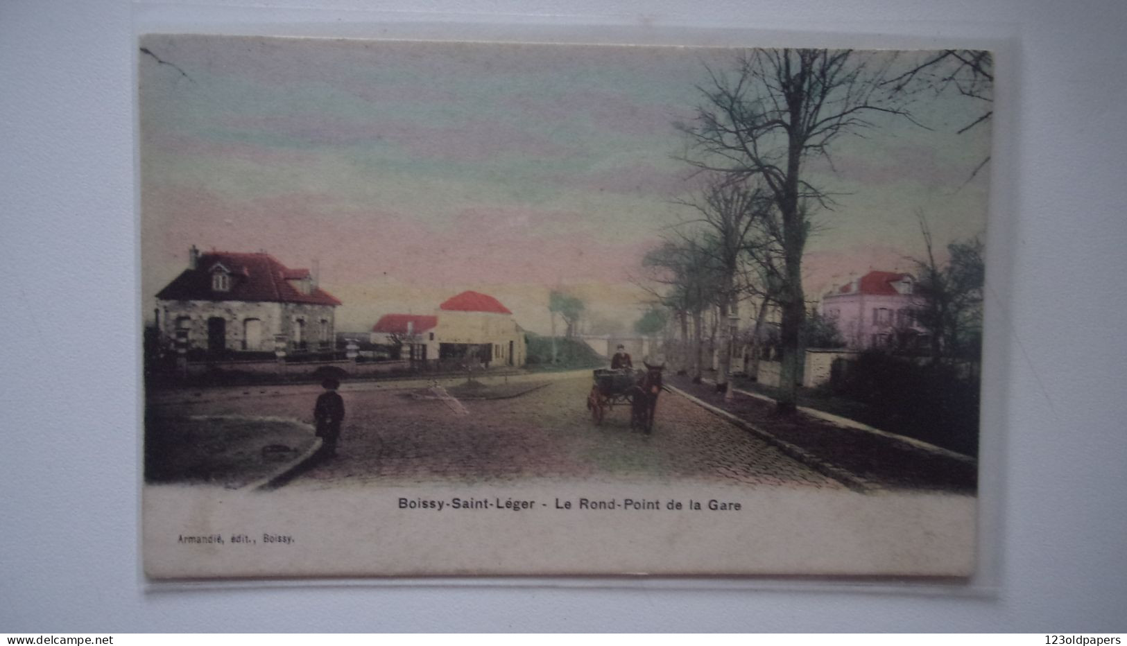 ️ 94 BOISSY SAINT LEGER  LE ROND POINT DE LA GARE - Boissy Saint Leger