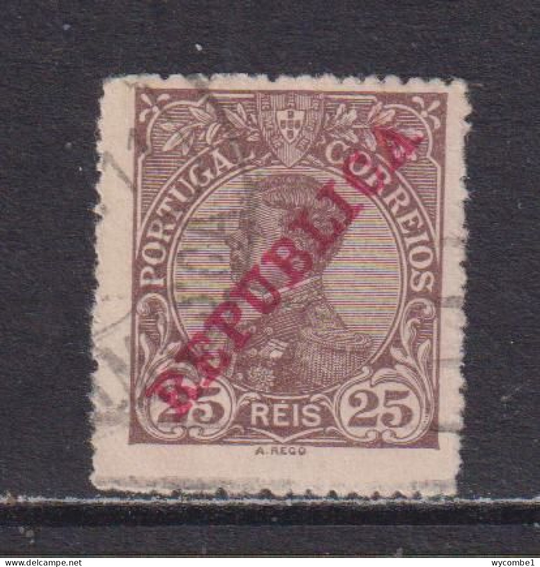 PORTUGAL - 1910  Republica 25r Used As Scan - Used Stamps